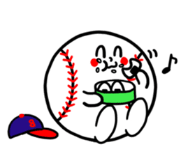 Sticker for the baseball people sticker #3647814