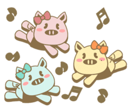 Toyama's bear No2 sticker #3648306