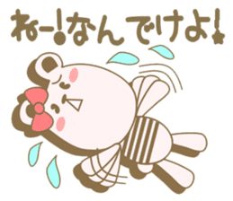 Toyama's bear No2 sticker #3648318