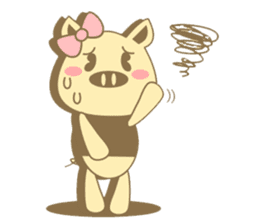 Toyama's bear No2 sticker #3648322