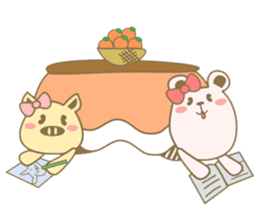 Toyama's bear No2 sticker #3648331