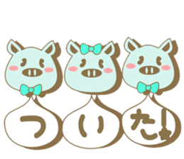 Toyama's bear No2 sticker #3648335