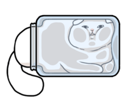 fat cats sticker #3648431