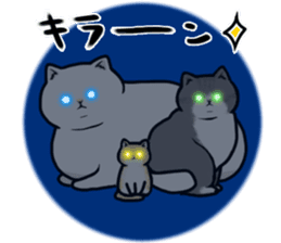 fat cats sticker #3648462