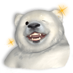 3D Baby Polar Bear