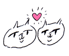 poker face cat life work sticker #3648957