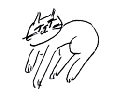 poker face cat life work sticker #3648963