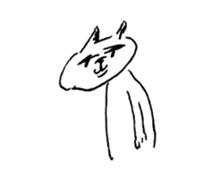 poker face cat life work sticker #3648964