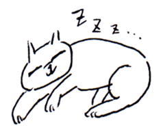 poker face cat life work sticker #3648974