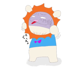 YASAGURE KUMAsan sticker #3649603