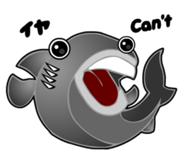 Kawaii Cool Shark sticker #3649817