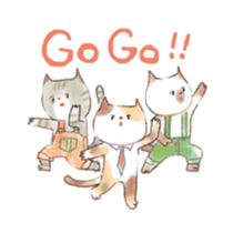 pretty cat&cat sticker #3649862