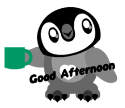 kawaii Comical Penguin sticker #3650070