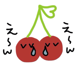 twins cherry sticker #3650478