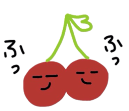 twins cherry sticker #3650480