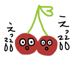 twins cherry sticker #3650484