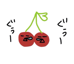 twins cherry sticker #3650491