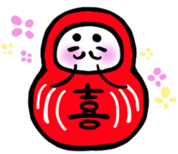 Nippon Tumbling Doll sticker #3650512