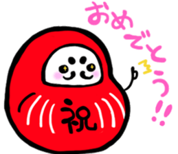 Nippon Tumbling Doll sticker #3650518
