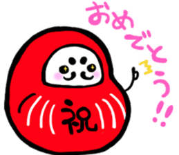 Nippon Tumbling Doll sticker #3650518