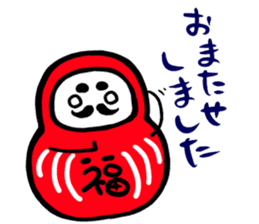 Nippon Tumbling Doll sticker #3650549