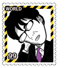 Stamp Sticker (WORLD 99) sticker #3650563