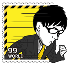 Stamp Sticker (WORLD 99) sticker #3650565