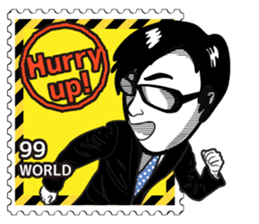 Stamp Sticker (WORLD 99) sticker #3650566