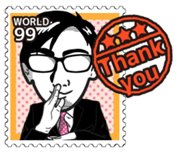 Stamp Sticker (WORLD 99) sticker #3650583