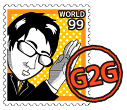 Stamp Sticker (WORLD 99) sticker #3650586