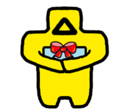 The Yellow man sticker #3651346