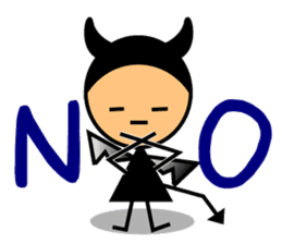 The mischievous devil sticker #3651356