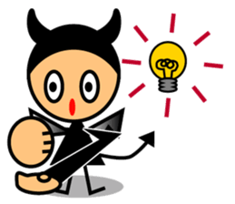 The mischievous devil sticker #3651361