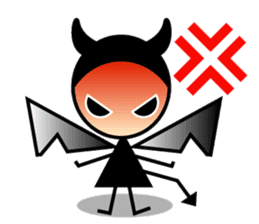 The mischievous devil sticker #3651362