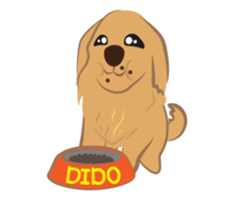 Dido Golden dog (ENG Version) sticker #3651409