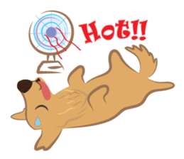 Dido Golden dog (ENG Version) sticker #3651412
