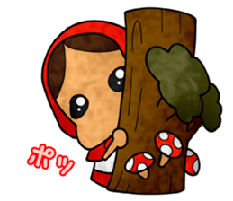 Little Red Riding Hood Stickers sticker #3651607