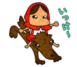 Little Red Riding Hood Stickers sticker #3651609