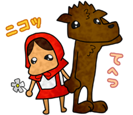 Little Red Riding Hood Stickers sticker #3651610