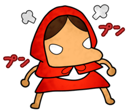 Little Red Riding Hood Stickers sticker #3651624