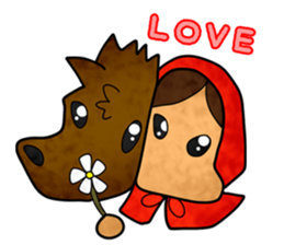 Little Red Riding Hood Stickers sticker #3651626