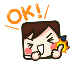 Bombom Jeejee Yoyo CUBE sticker #3651851