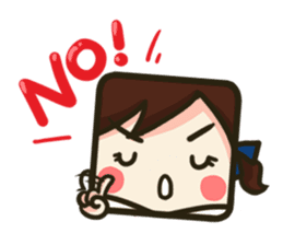 Bombom Jeejee Yoyo CUBE sticker #3651852