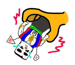 Fire 10years warrior sticker #3652354