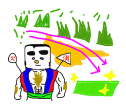 Fire 10years warrior sticker #3652369