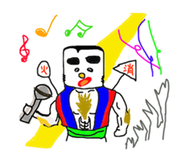 Fire 10years warrior sticker #3652370