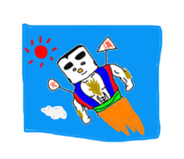 Fire 10years warrior sticker #3652371