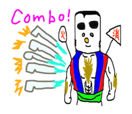 Fire 10years warrior sticker #3652381