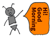 PLAYFUL ANT of the Bipedalism sticker #3653031