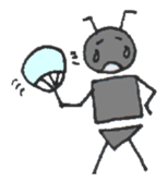 PLAYFUL ANT of the Bipedalism sticker #3653055